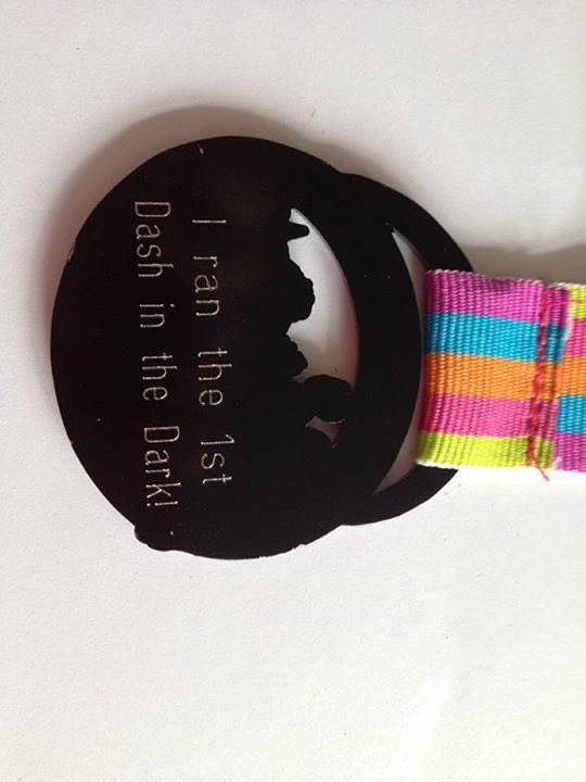 dashinthedarkuk's tweet photo. The grand unveiling of the Dash in the Dark medal. What do you all think? Still places left so sign up now! https://t.co/TEqT80vq4K