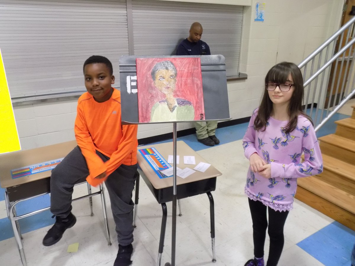 Thanks Mr. Loper's 4th grade class for sharing your Black History Museum with the East Bradford community. Excellent Job! <a href="/WestChesterASD/">West Chester Area SD</a>