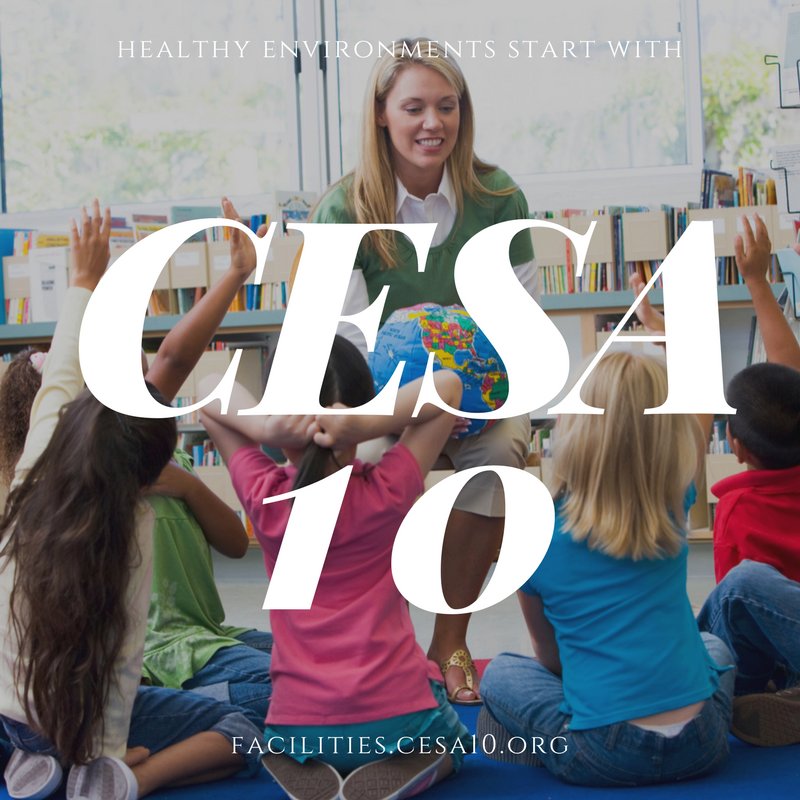 CESAFacMan's tweet photo. Healthy environments start with #cesa10. Find out how. #CESAFacMan #healthyschools https://t.co/tpBWhcF0KG