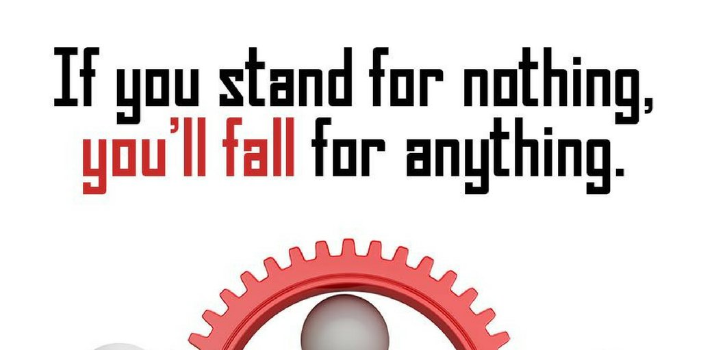 TheZigZiglar's tweet image. If you stand for nothing, you&apos;ll fall for anything. #TakeAStand #StandForWhatIsRight #WordsOfWisdom #Ziglar ziglarcertified.com