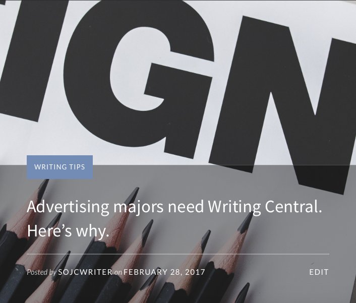 sojcwriter's tweet photo. On the blog: #SOJCWritingCentral coach @BennerRachel explains why all @uosojc students need writing coaching. https://t.co/alwyP6giPe https://t.co/qZpHDL4pfz