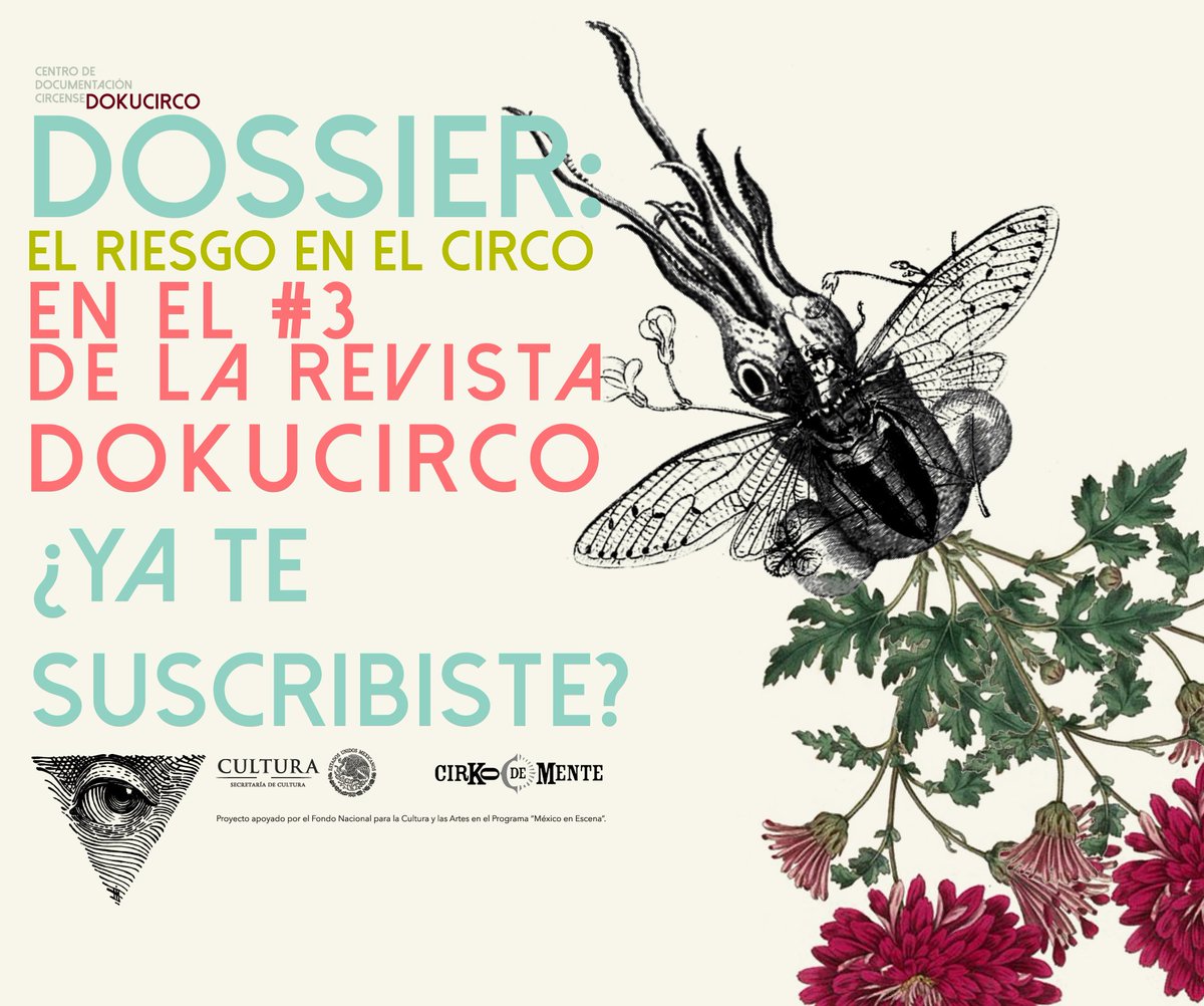 dokucirco_'s tweet photo. ¿Te gustaría recibir la Revista Dokucirco? Es gratuita, sólo necesitas registrarte al final de la página: https://t.co/coZhnKf5Fu #circo https://t.co/uIITPwTRFJ