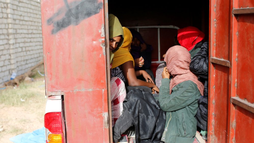 AJEnglish's tweet photo. .@UNICEF reports sexual violence, abuse and exploitation of refugee children and women in Libya https://t.co/FzQHZ9kGlg https://t.co/B90THtDHq6