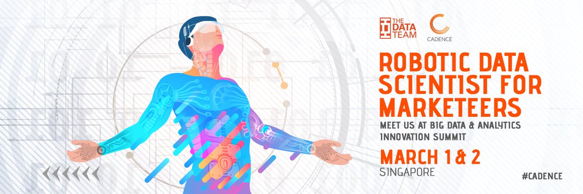 carpedata's tweet photo. Meet us at Big data & Innovations Summit, #Singapore. Know more on how our #RoboticDataScientist can automate your data science strategy https://t.co/jbezvdG9qy