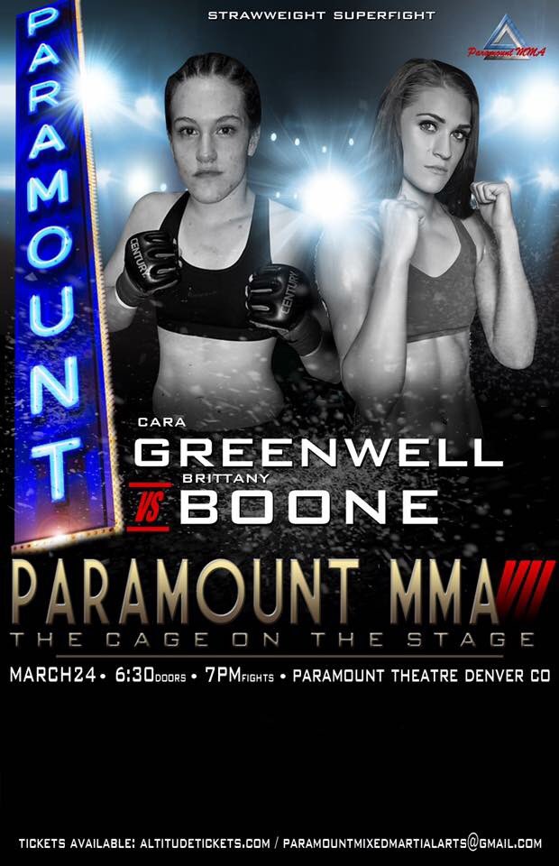 FXQueenBee's tweet photo. Don't miss @BRogthePredator fighting in DENVER &amp; @Sloth221's return to the #Paramount cage 3/25! #cageonthestage @FactoryXmt @TonySimsMMA https://t.co/AOjYInkcrP