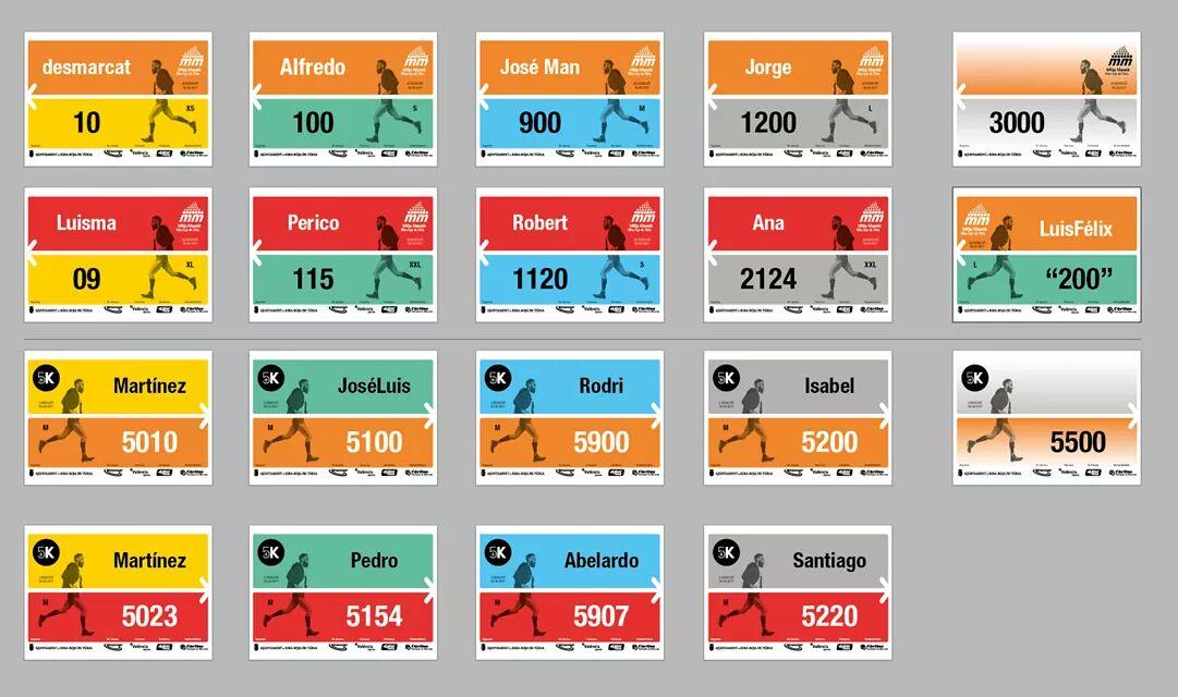 Aquí están. Os gustan? 
+ info en: mediamaratonribarroja.org
Salud y km.