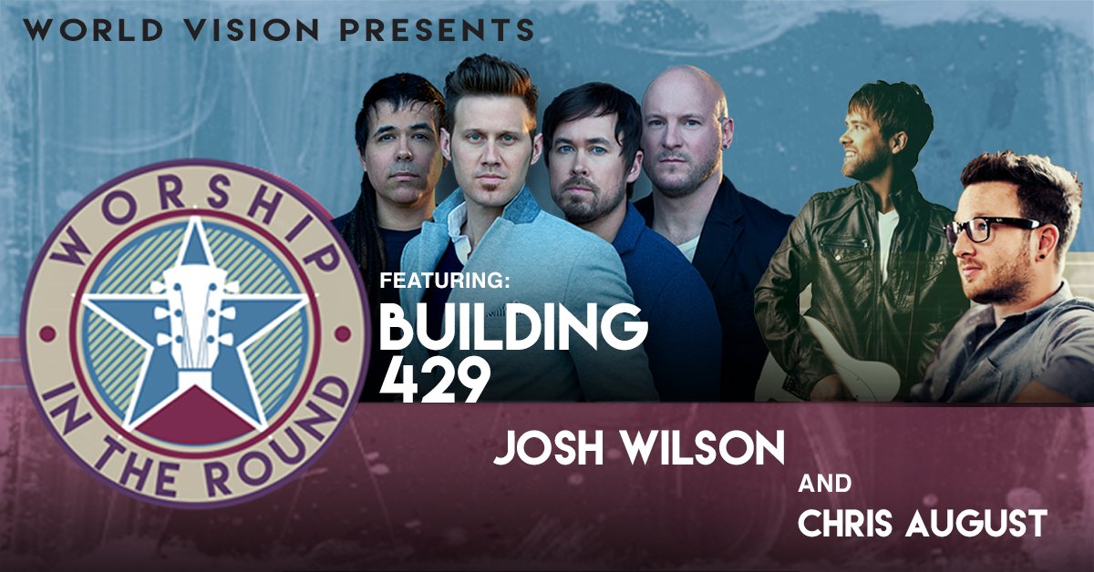 ChrisAugust's tweet photo. Worship In The Round Tour with @building429 &amp; @joshwilson starts in TEXAS tomorrow! https://t.co/DD5c5iCtkI for more info! https://t.co/v1h62lEW5Z