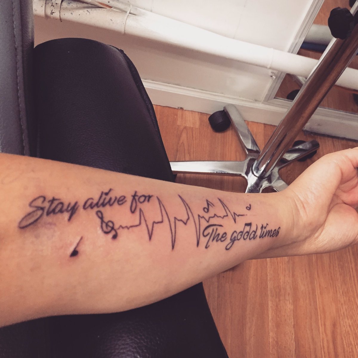 stay alive for me | Tattoos, Tattoo quotes, Staying alive