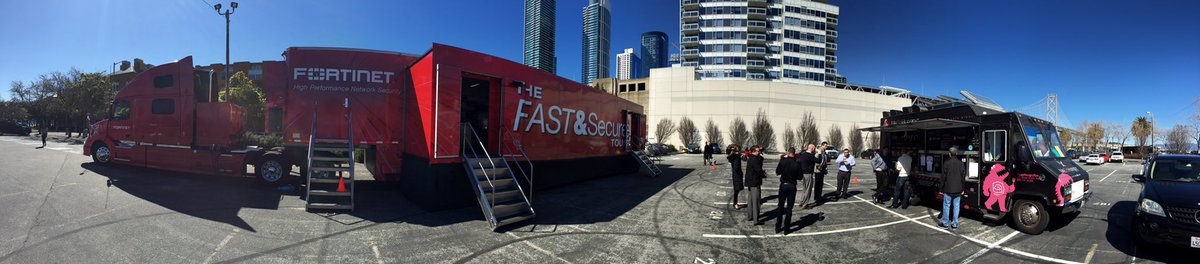 Awesome #FortiExpress event in San Francisco <a href="/Fortinet/">Fortinet</a> with great food from <a href="/mesohungrytoo/">Me So Hungry Too</a>