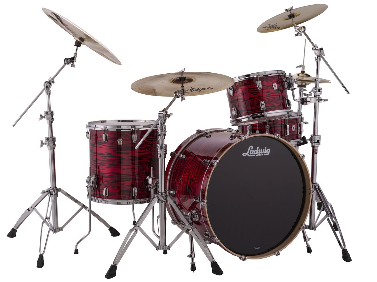 LudwigDrumsHQ's tweet photo. Keystone X - American craftsmanship for the high-volume player! More info: https://t.co/qLFx2oggZT
#LudwigDrums #KeystoneX #RedSwirl https://t.co/nbVYhujN8o