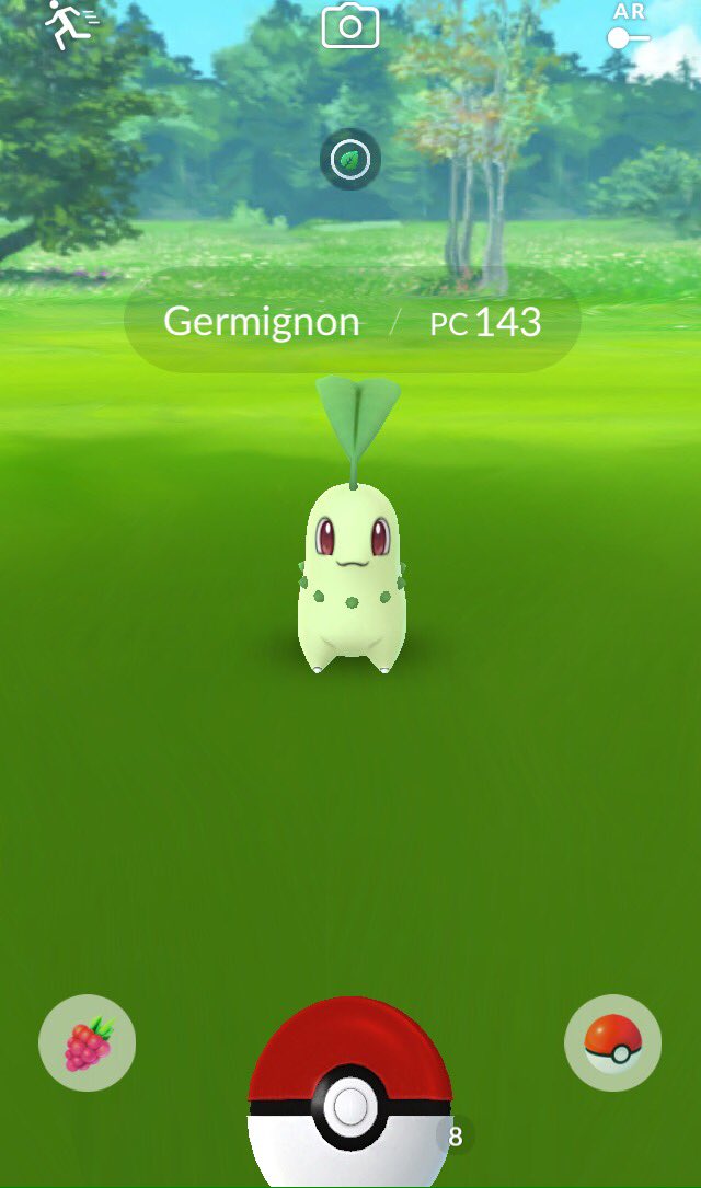 GoTarsal's tweet photo. Mon premier #PokemonGO https://t.co/xrhbqFAnUg