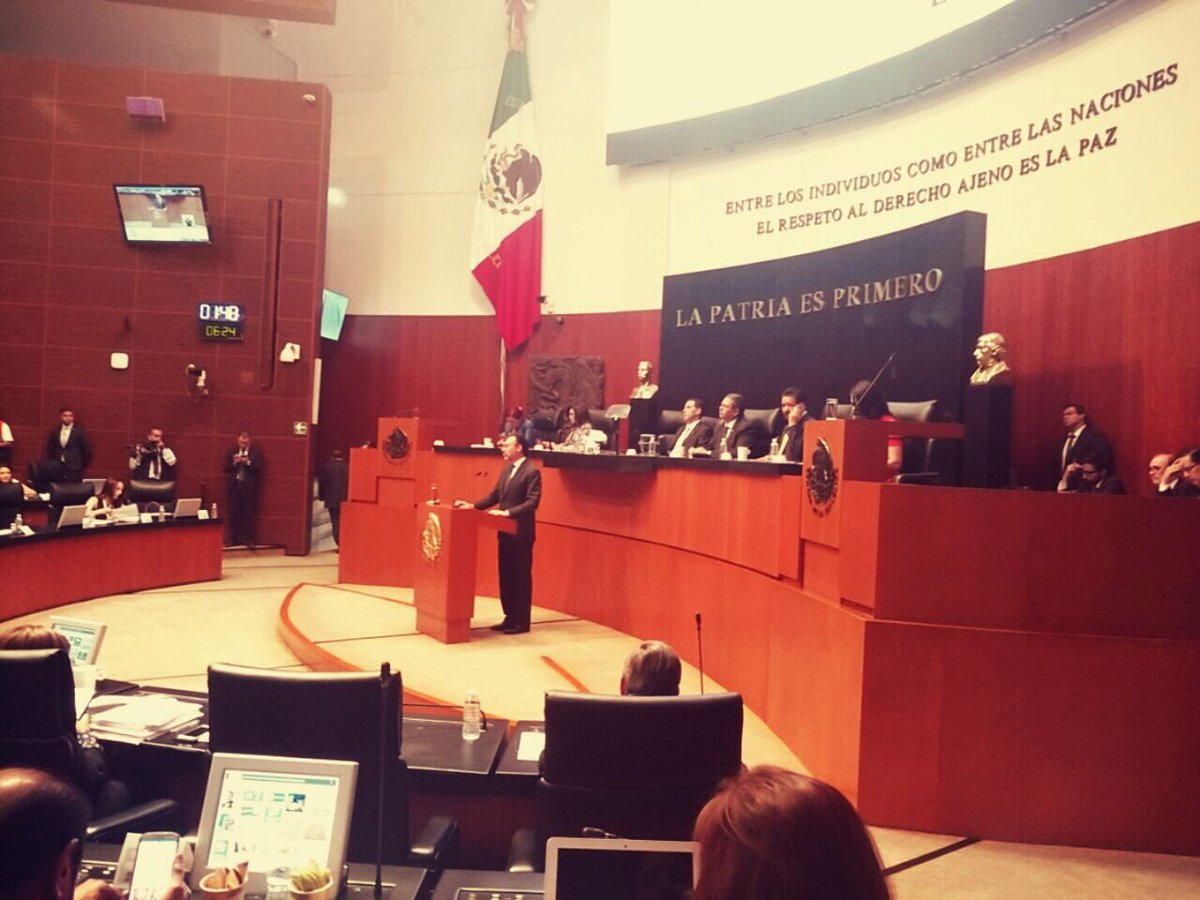 IsaiasGCroc's tweet photo. Buenas tardes amigos, hoy estamos en la comparecencia del Titular de @SRE_mx, @LVidegaray en el @senadomexicano https://t.co/5M4w9ganqm