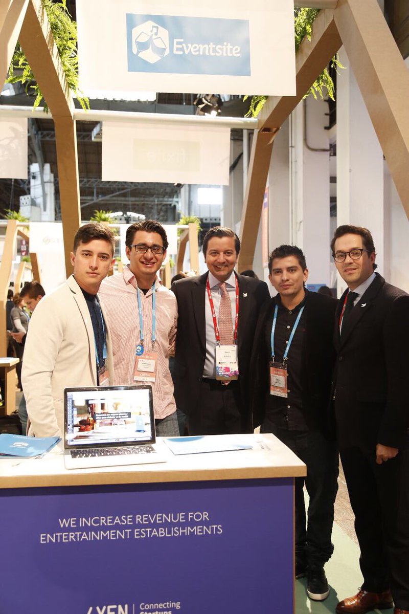 lunadavid's tweet photo. Ellos son @EventsiteApp y ahí pueden encontrar los mejores planes en su ciudad. Presentes en #4YFN17 @AppsCo https://t.co/9Z6aEc0z9j