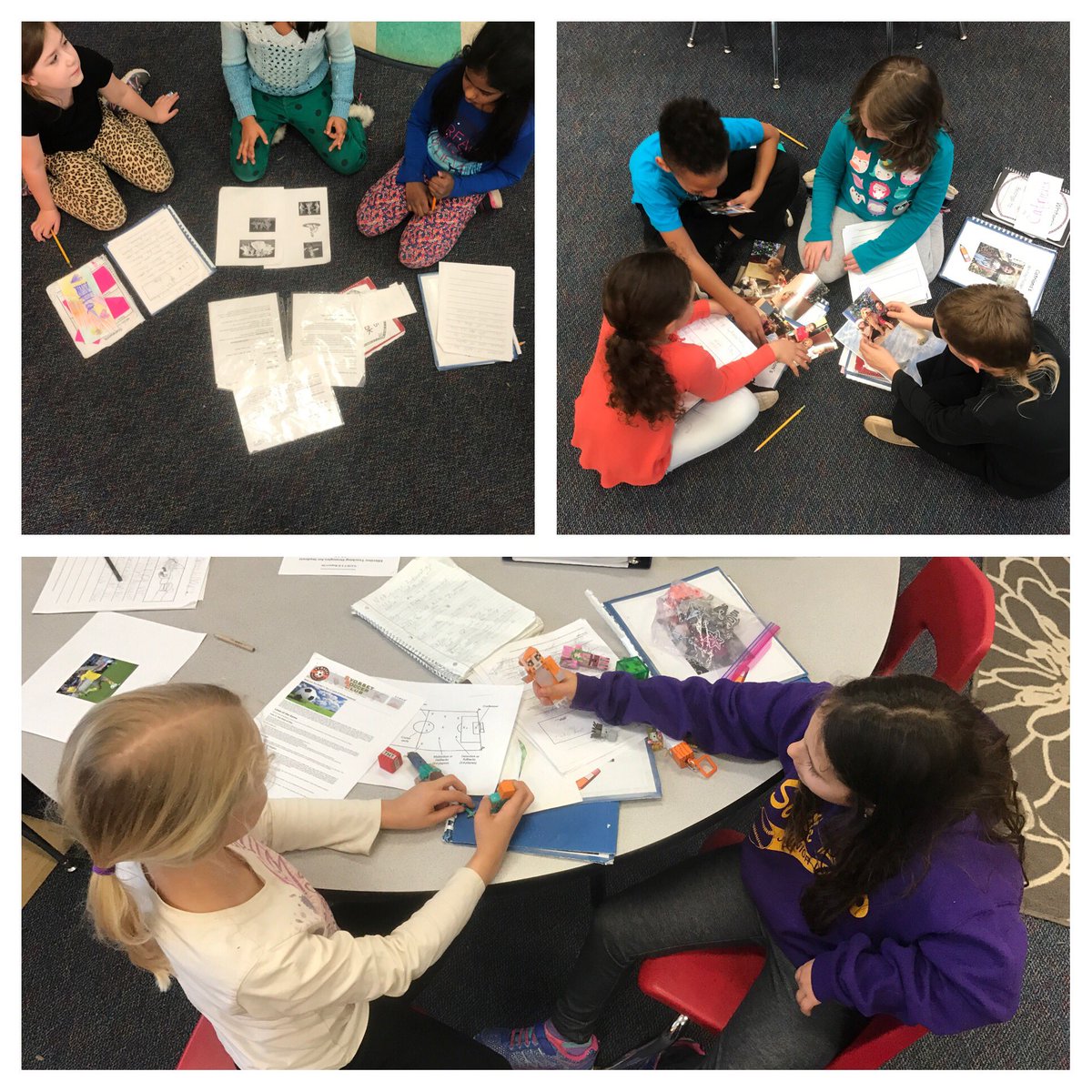 #Dolsenthinkers share artifacts about their informational topics! Teams help one another add to our stories.