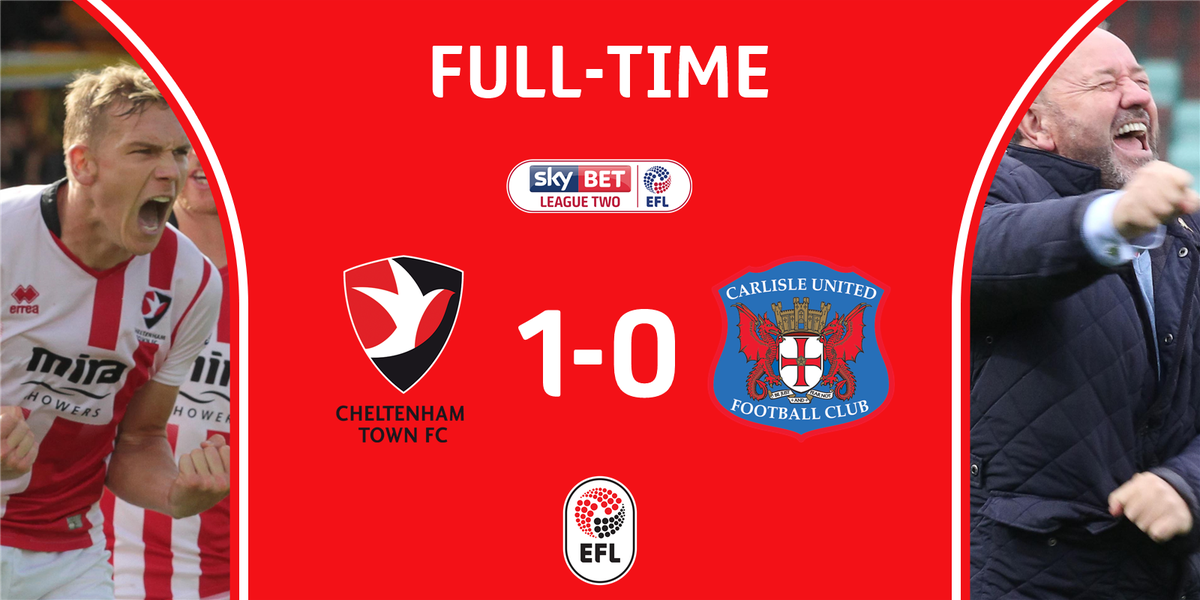 CTFCofficial's tweet photo. Full-time: #CTFC 1-0 #CUFC
GET IN! @Dwrighty9's late winner has given us three vital points in our battle for survival, COME ON YOU ROBINS! https://t.co/rBEXIbC2gN