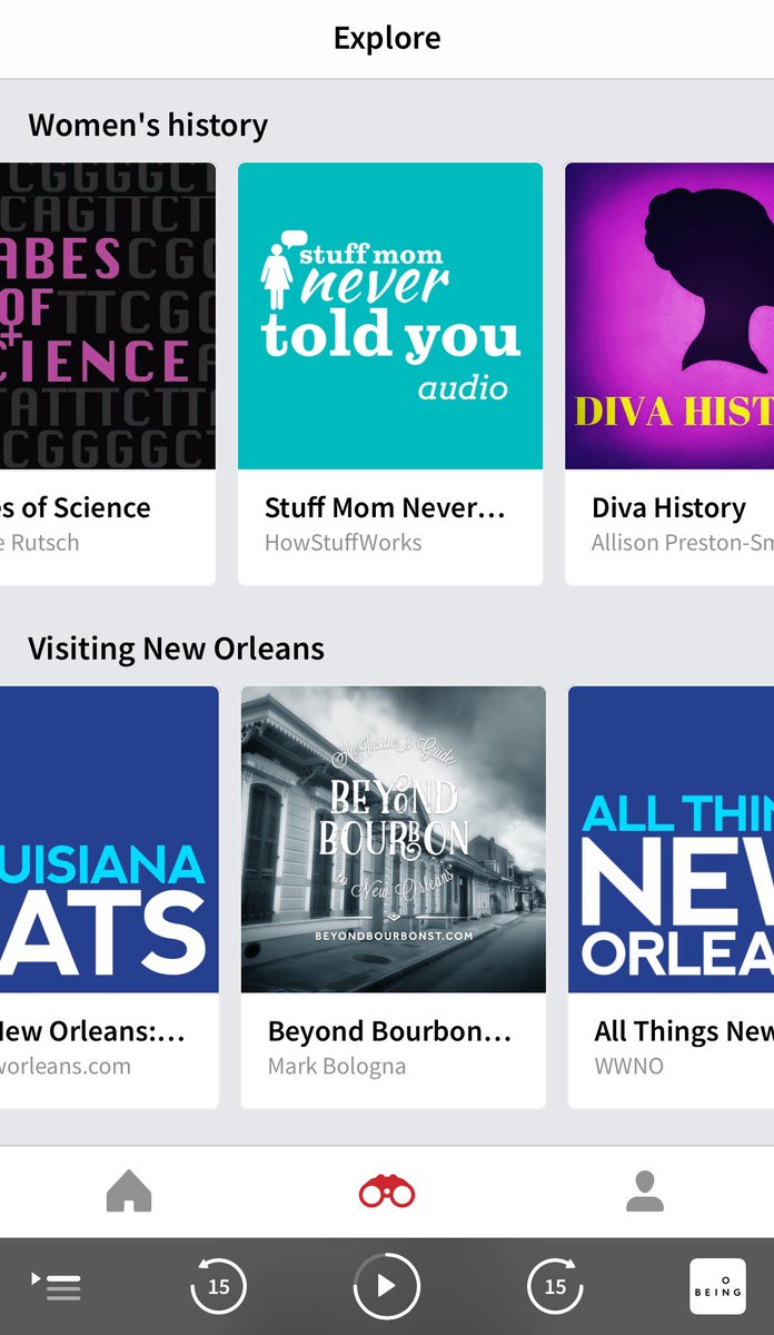 RadioPublic's tweet photo. Kick off Women's History Month with some women's history shows: @Yesterladies @Thehistorychix @babescience @MomStuffPodcast @Diva_History https://t.co/2sbeAHedA8