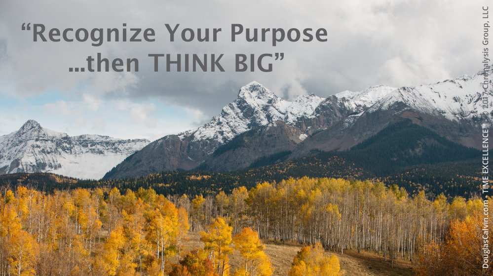 DouglasCalvin_'s tweet photo. Recognize Your Purpose - Then THINK BIG!
https://t.co/eOQmBIn282
#TimeExcellence #DouglasCalvin #TimeManagement #Lean
Like/Share:-) https://t.co/TUFdIUZg6Q