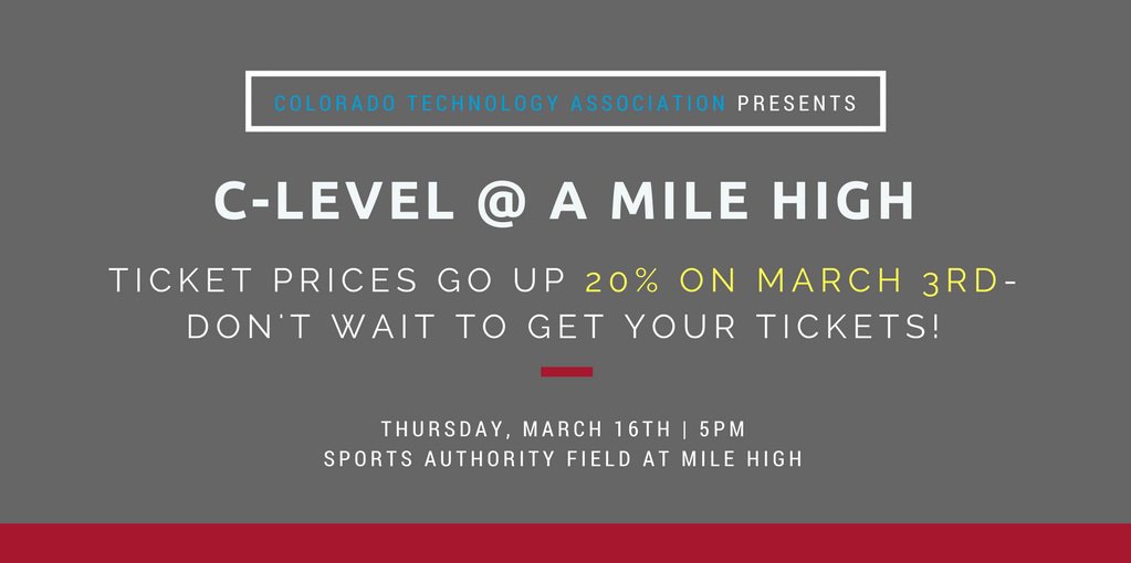 JohndMeyer's tweet photo. We are less than a month away from @ColoTechAsn #Clevel2017 and ticket prices go up on March 3rd (Friday!) https://t.co/xsfTIH4BuK https://t.co/hsLm7aaiV5