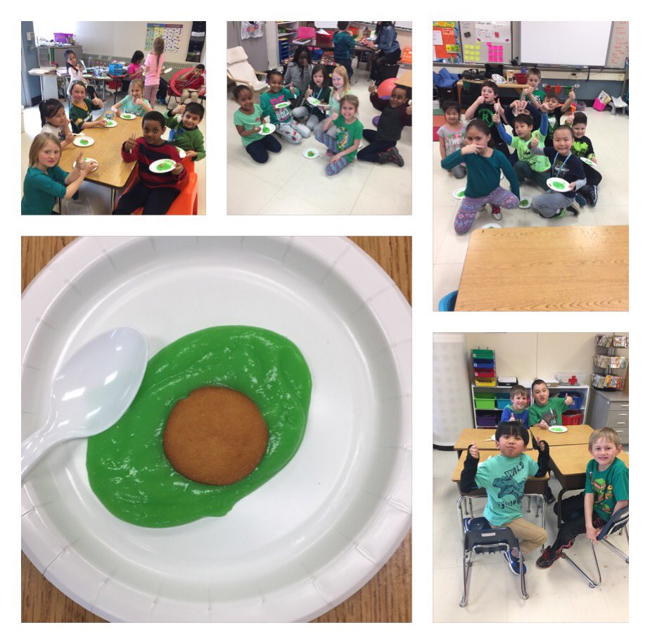 msknollrps's tweet photo. Do you like green eggs and ham? We sure did! #msknollsfirsties #sunsetrps https://t.co/tdz5bVAinP