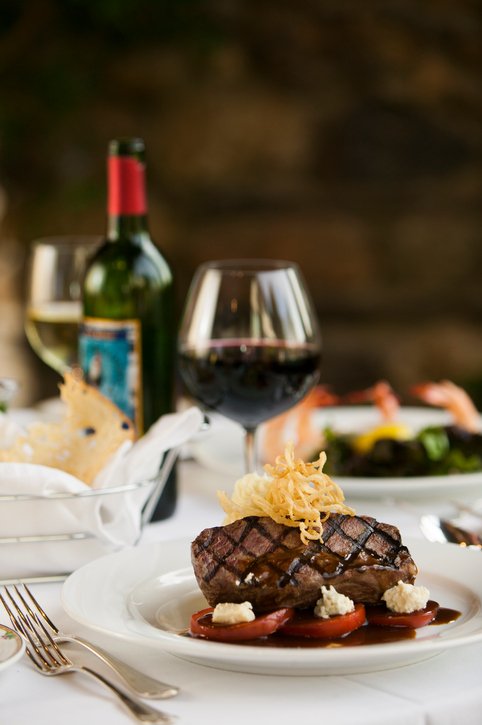 National Drink Wine Day falls on February 18. Celebrate by pairing vino and a savory steak at our place.