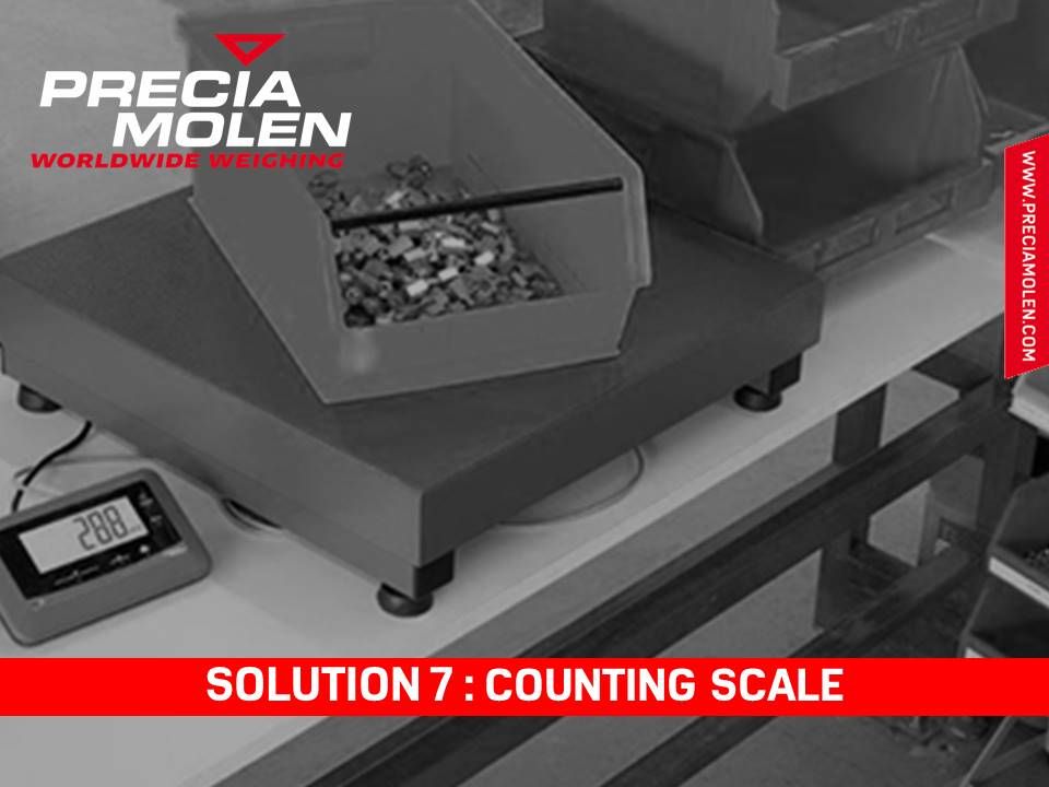 PRECIAMOLENAUST's tweet photo. Solution 7 : Counting scale
#weighing #stock #biggestrange https://t.co/i8p1wyqlo6