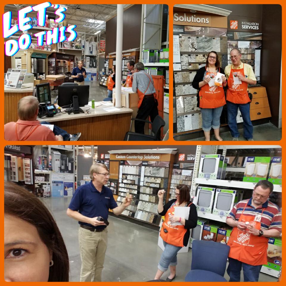 AmberBone17's tweet image. Specialty Tuesday started with a PK from Lloyd @Andersen and finished with recognition for associates driving sales last week #d262fury