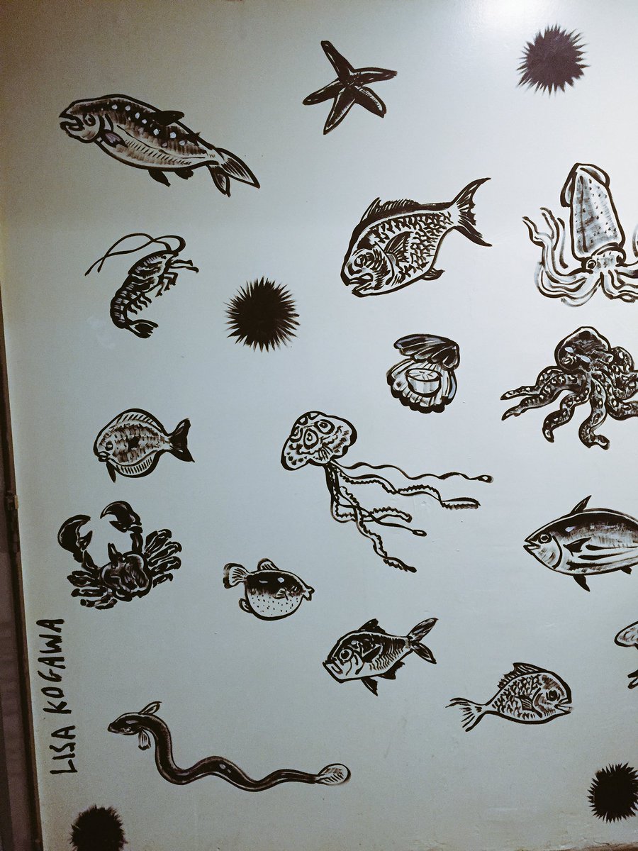 Drew more fishes ! Fun job ? 