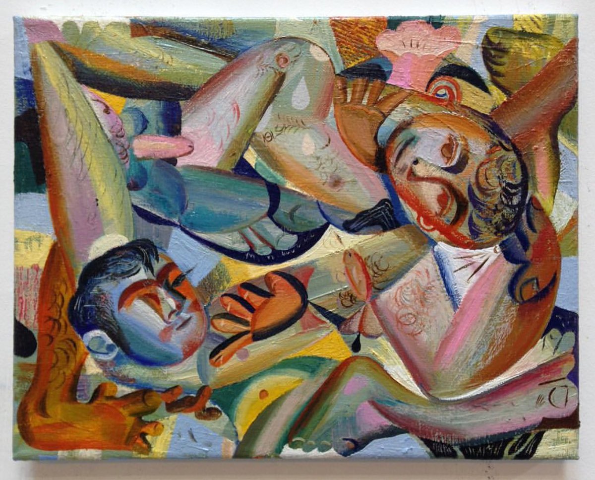 ArthaProject's tweet photo. New #painting by #NYC based #artistinresident @louisfratino #arthaproject https://t.co/sN7kfQlIkD
