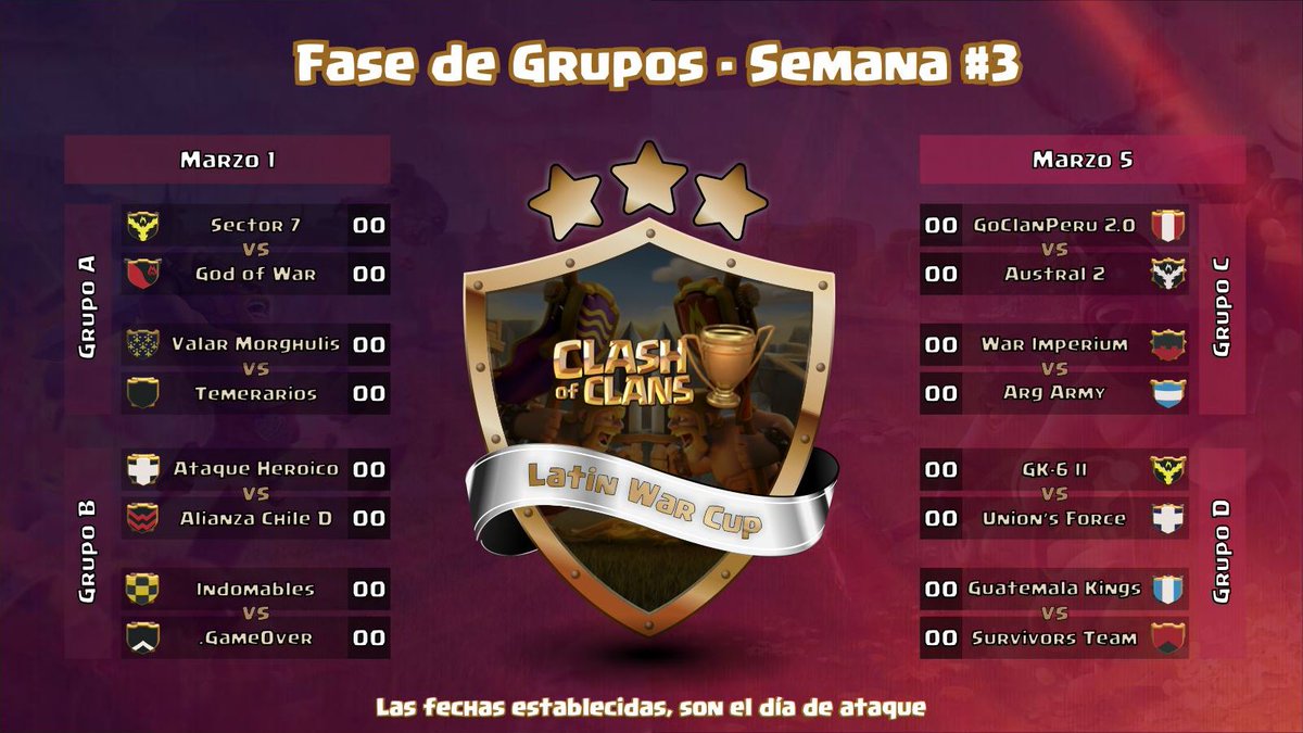 Latin War Cup tweet media