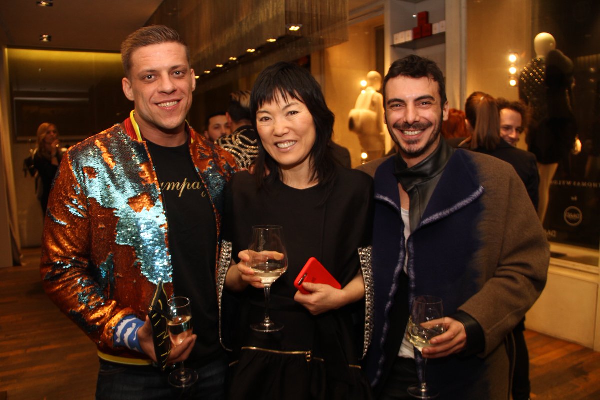 Celebrating The A/W '17 Collection Preview 🍸🍾 <a href="/daaddantone/">DAAD DANTONE MILANO</a> #THOMASWYLDE #DAADDANTONE #AW17