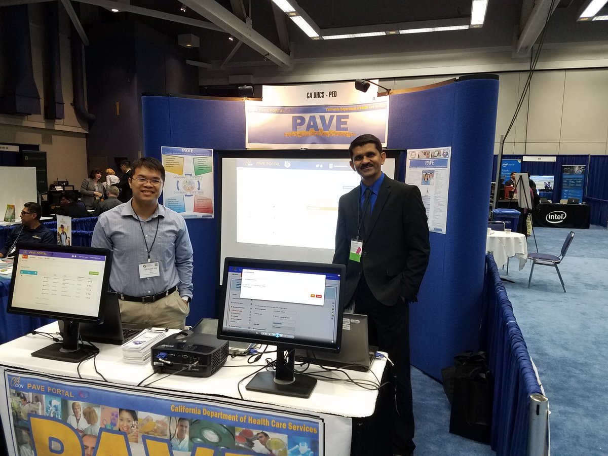 HirenDVashi's tweet photo. #GovTransformation2017
Come visit PAVE booth from Department of Health Care Services https://t.co/VY2Q9g1HvS