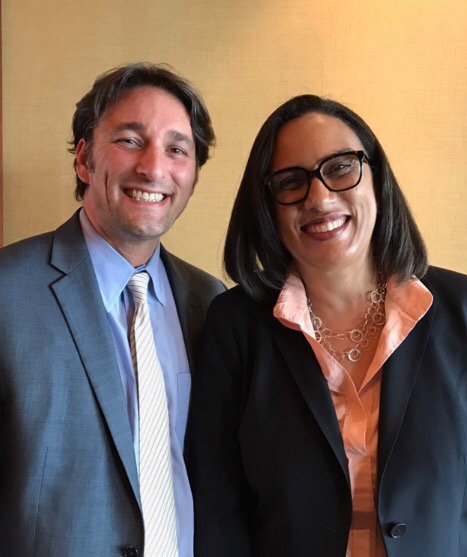 AliKasraeian's tweet image. Wonderful &amp;amp; honest discussion w/ @KBibbinsDomingo , Chair of #USPSTF #ProstateCancer #PSAscreening  #ZEROSummit2017