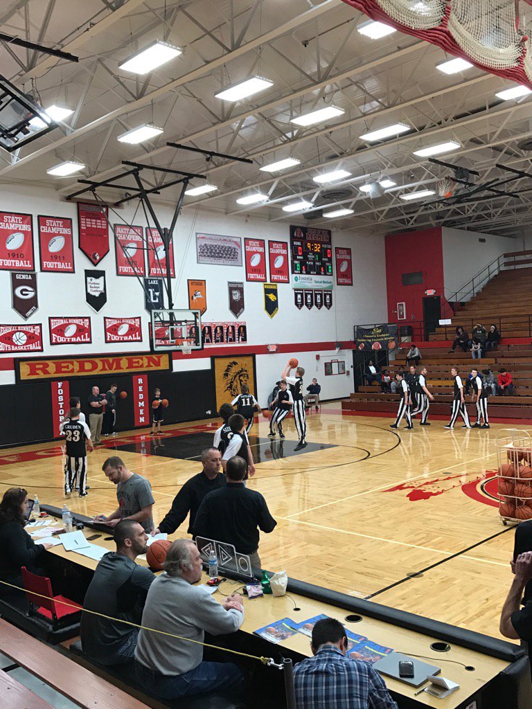 OHSAA Boys Basketball tournament 15 minutes from tip-off...Let's go Yellow Jackets! <a href="/PburgAthletics/">Perrysburg Athletics</a>
