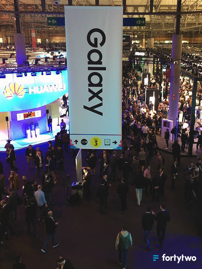 FortytwoTelecom's tweet image. Day 1 at the @GSMA MWC, and what a pleasure it is being part of such a sought after event by all innovators! #MWC17 #MessagingSolutions