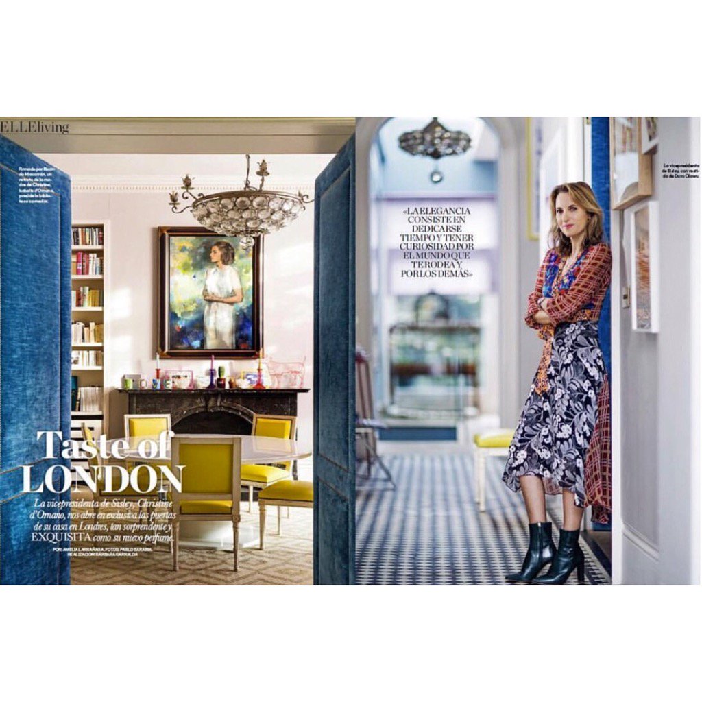 This months #ElleSpain features #ChristineDornano of <a href="/SisleyparisUK/">Sisley Paris UK</a> ✨ #makeup #taniagrier using #SisleyParis #Elle