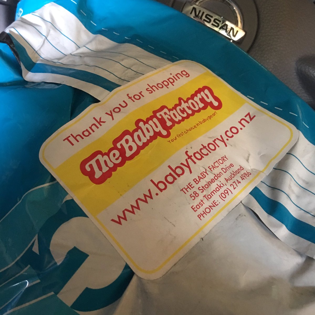 TarnzCress's tweet photo. Online shopping for a baby shower gift instead of going to town is a bad idea when you know the postie #LetTheRumoursBegin https://t.co/OGLGaYY9SV