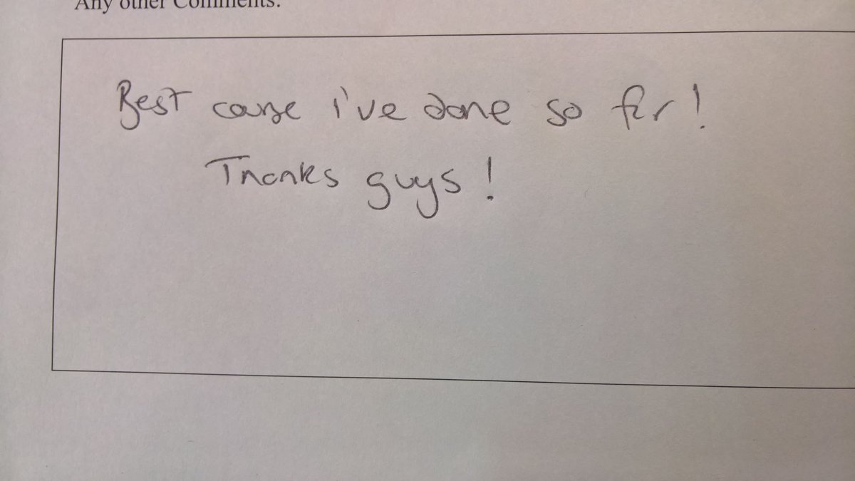 cpd_today's tweet photo. Some more feedback from last weekends course #osteopathy #chiropractic #physiotherapist #manualtherapist #hvt #cpd #courses #cpdtoday https://t.co/dfodtSFuLq