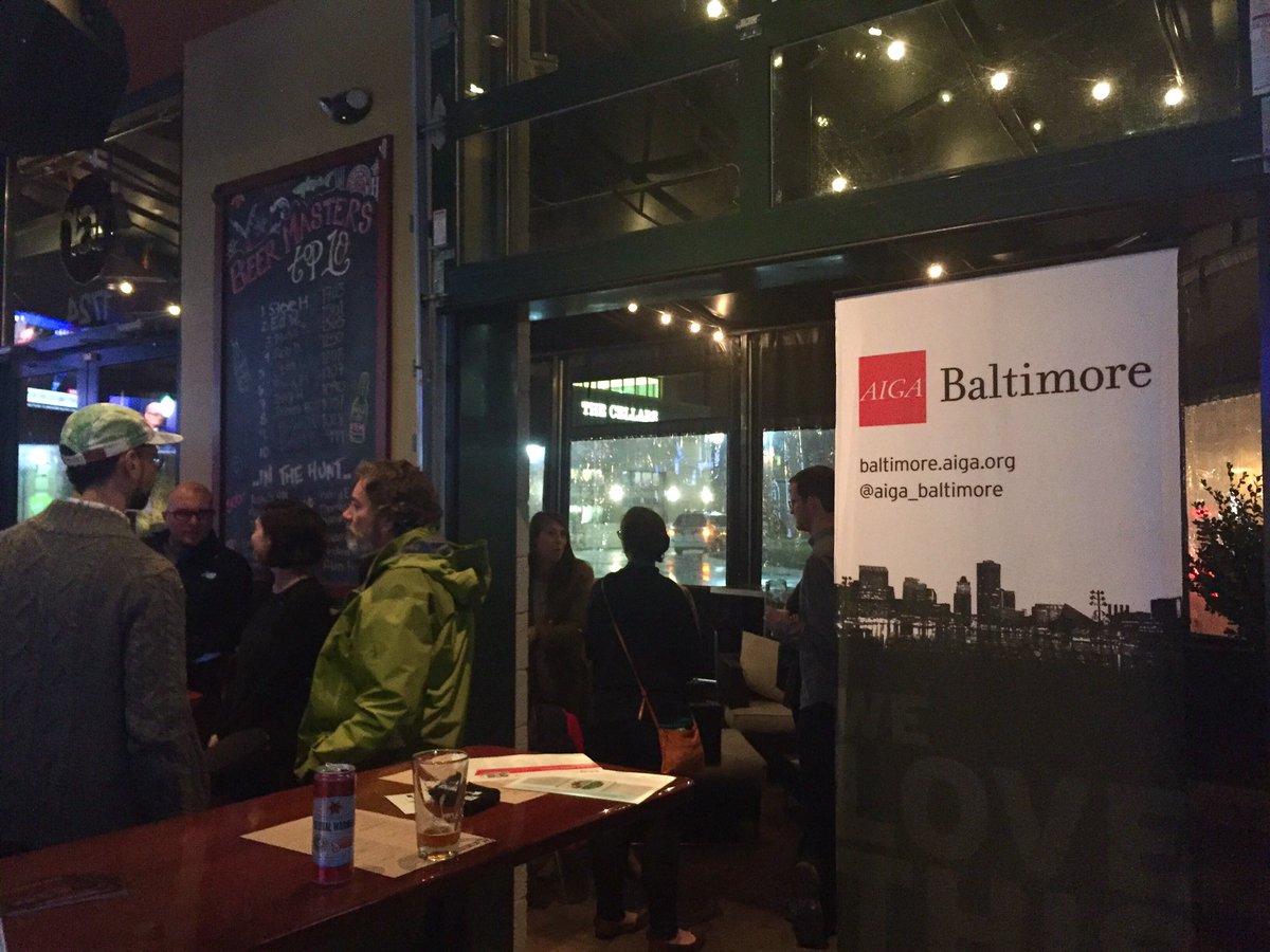 BonjourFrances's tweet photo. Planned my first Design on Tap with @aigabaltimore! 🍺🍺🍺 @wobbaltimore https://t.co/ykjEj0HCa8