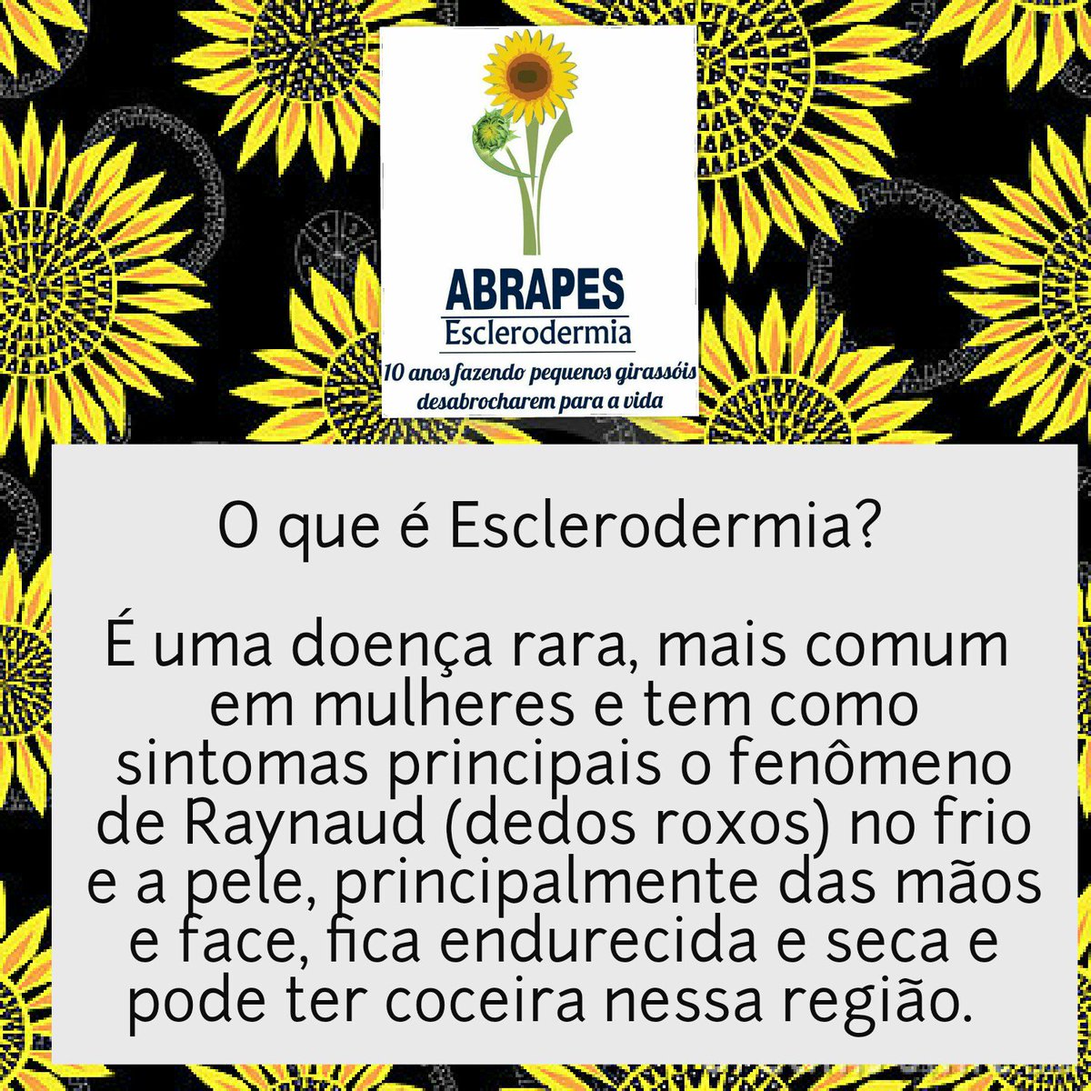 Juli_Viscardi's tweet photo. #TodosPelosRaros #ABRAPES #Esclerodermia https://t.co/nZohl1l8nt