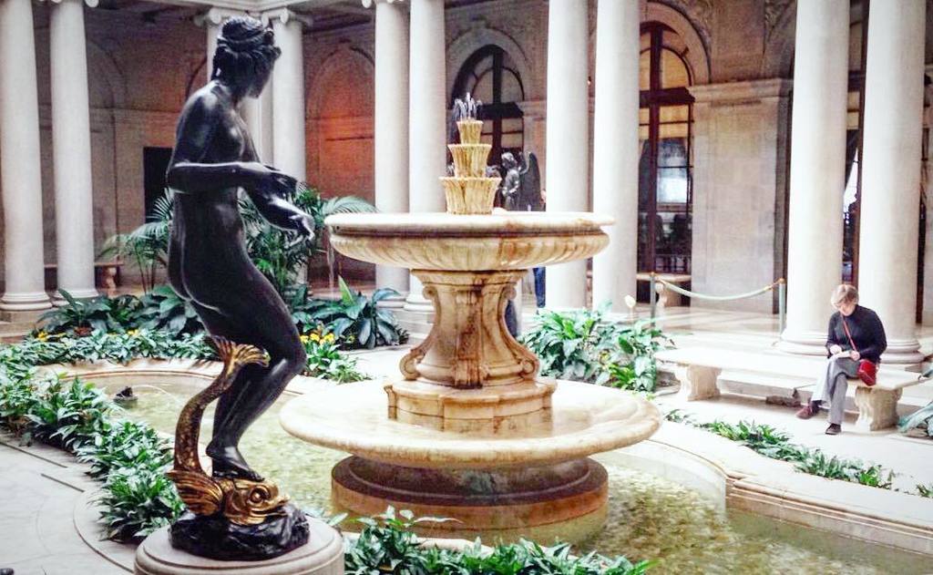 Evita_Types's tweet photo. An oasis in NYC jungle @frickcollection 
#nyc #art #hiddengem #hiddengemofnyc #nyc #museum… https://t.co/w6R1Kl8gTb https://t.co/WExDM4SGtn