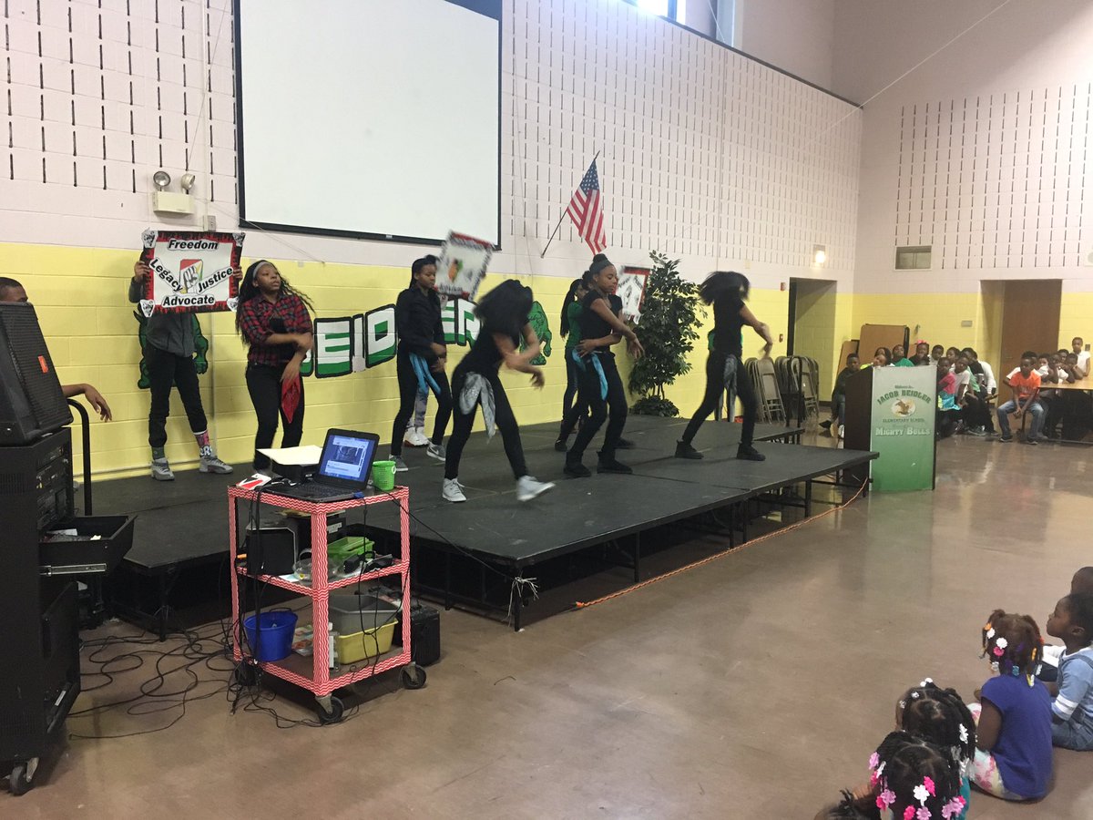 BeidlerBulls's tweet photo. Beidler's "Black History" assembly today.

Thank you to all the parents that showed their support. 

Go Beidler Bulls. https://t.co/HuS4qv77fU