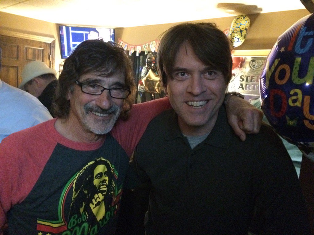 It\s King Cool\s birthday! A full house at cigar lounge wishing Donnie Iris a happy birthday!  