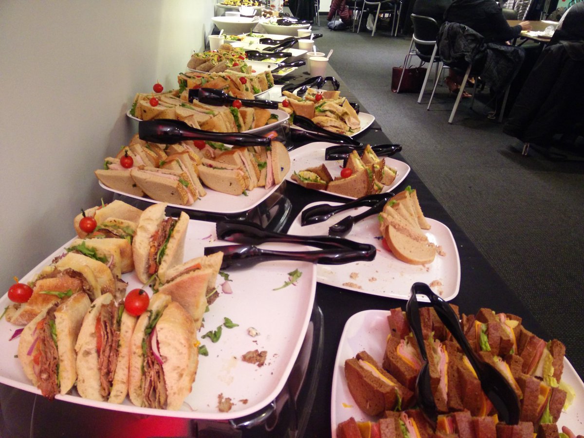 HRPATO's tweet photo. Inspiring conversations and delicious food at the @RogersCareers as well! @workunscripted #humanresoures #workunscripted #hrpato https://t.co/yU8LJFVyDY