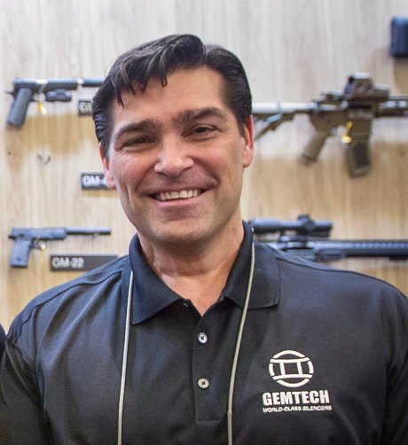NCF_NRA's tweet photo. @GemtechSilencer Meet Gemtech CEO Ron Martinez, an honored guest at the National Capital Friends of NRA banquet May 18, Arlington, VA. https://t.co/LQHgb53gmz