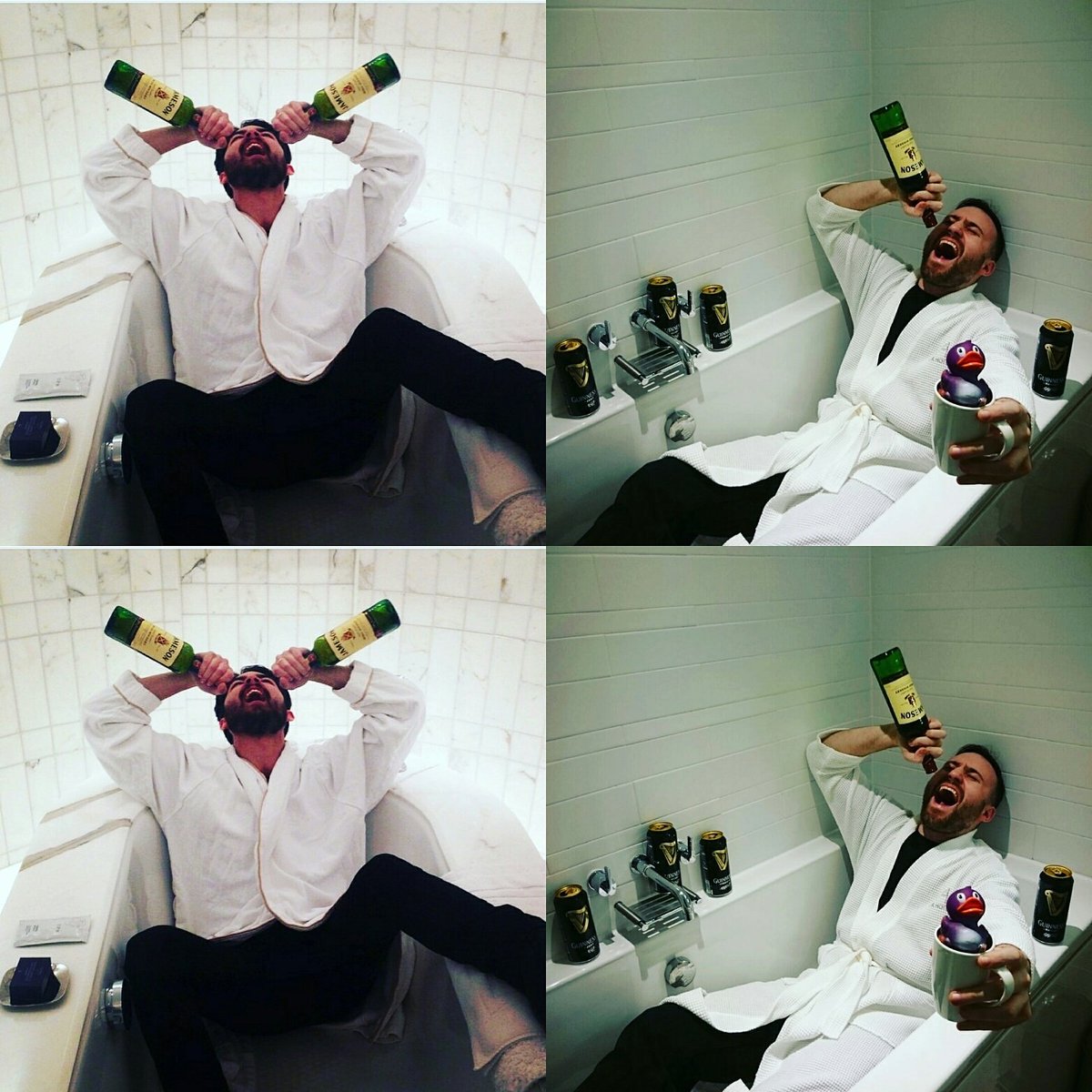 NaturalStranger's tweet image. May your friends be plenty ... and your #whiskey be #jameson ! #bathtub #drunk  #guitar players of #naturalstranger