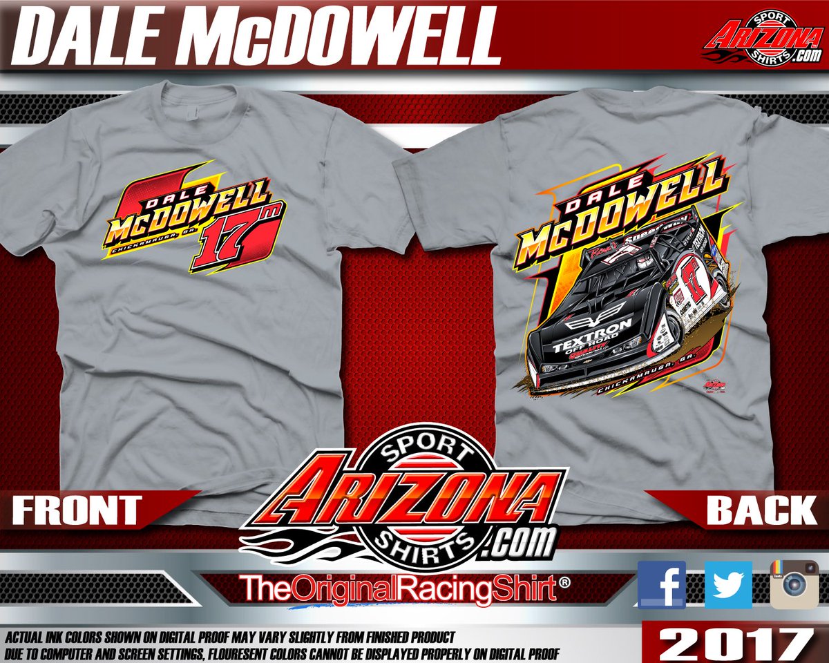 RT for a chance to win the new Dale McDowell t-shirt. Random winner will be announced on Friday! Also, sold on stores.ebay.com/tdr34117m