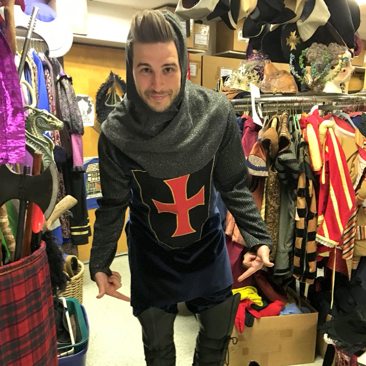 ALT1037DFW's tweet photo. . @CostumesbyDusty @srfestival thank U for making the #AMPCrew legit @TannerKloven is ready for all the activities! What a blast, can't wait https://t.co/Nw2rePiuIG