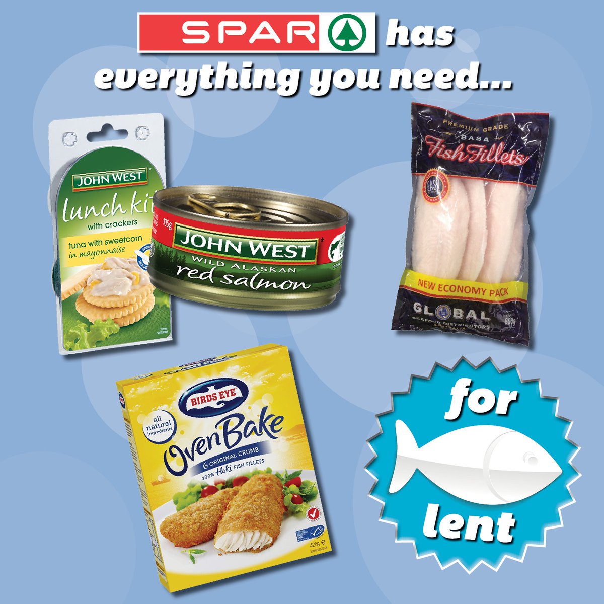 SPAR has everything you need for Lent!
#mySPAR #lent #fish