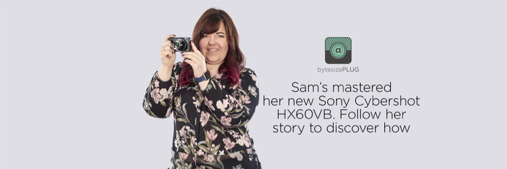 BytesizePlug's tweet image. How has Sam been getting on with her camera? Check out workplace or bit.do/samhx60v