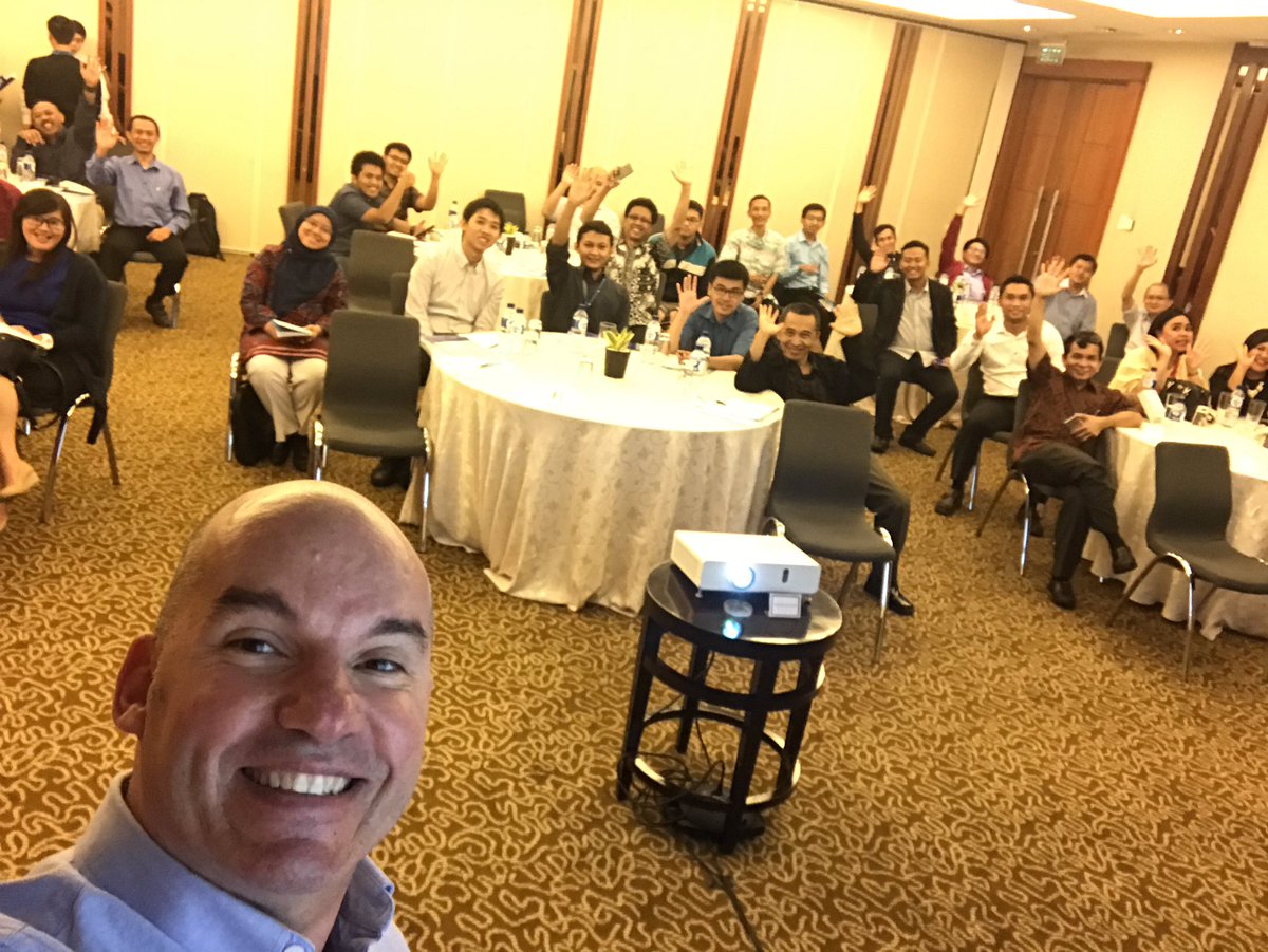 Just finishing our #DevOps Journey session in Jakarta! Next stop, Manila! <a href="/MicroFocus/">Micro Focus</a> #ContinuousDelivery
